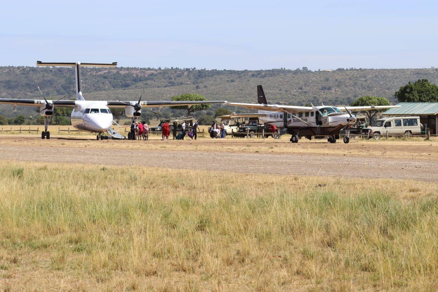 Which airport do you fly into for Masai Mara?