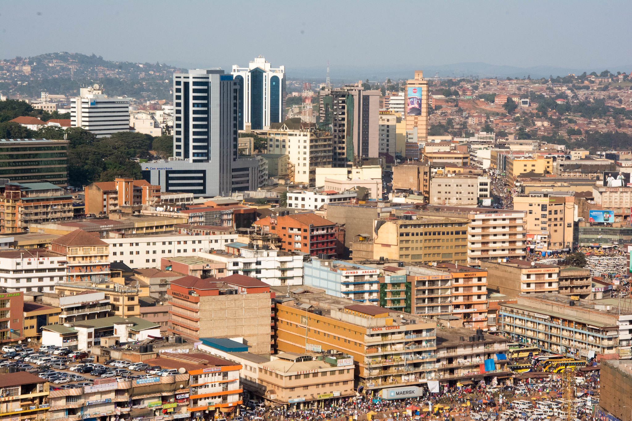 What is the nickname of Kampala?